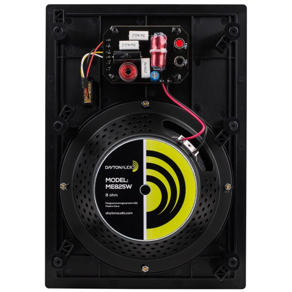 Main product image for Dayton Audio ME825W 8" 2-Way In-Wall Speaker Pair 300-439